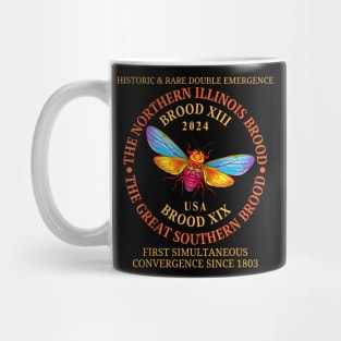 Cicada Brood XIII Brood XIX 2024 Emergence Mug